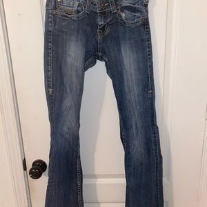 Cowgirl tough boot cut jeans